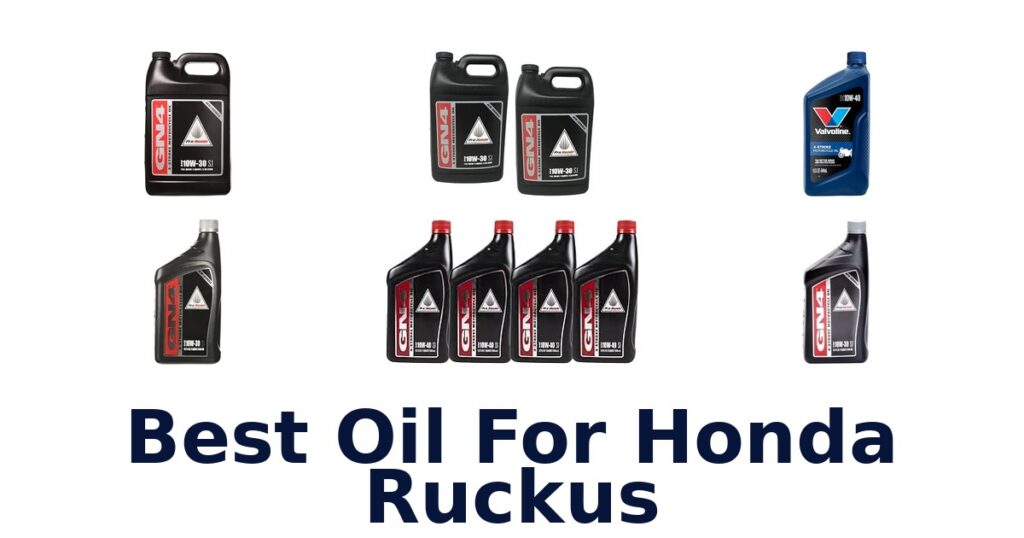 Best Oil For Honda Ruckus