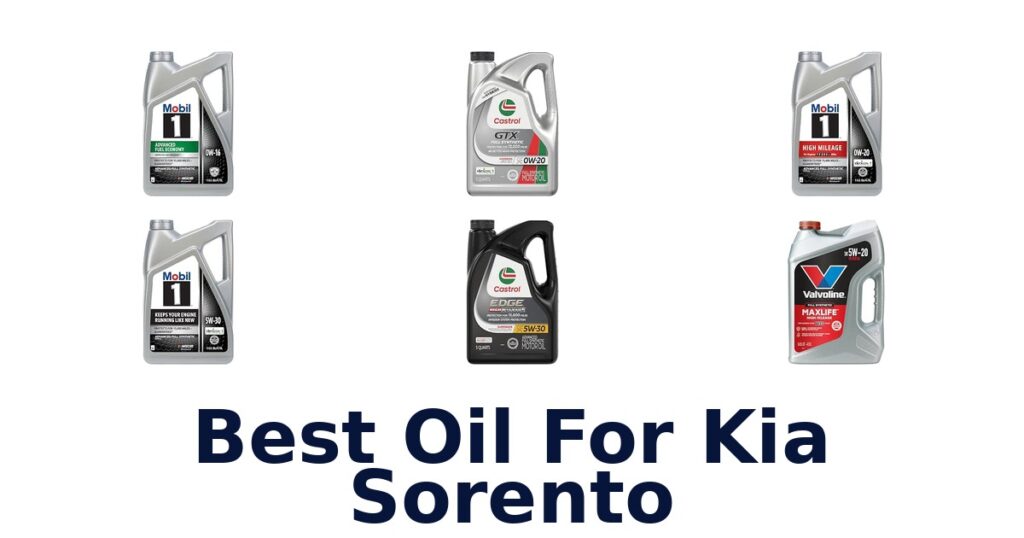 Best Oil For Kia Sorento