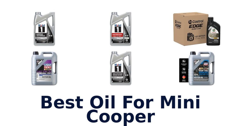 Best Oil For Mini Cooper