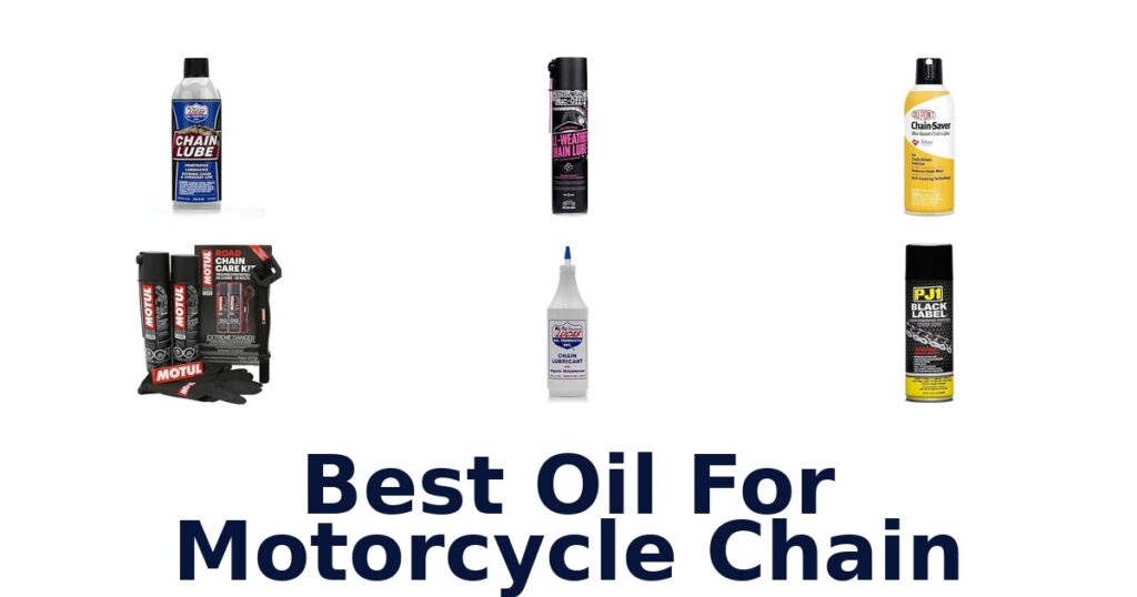 Best Oil For Motorcycle Chain