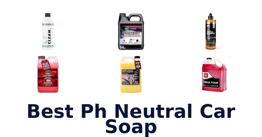 Best Ph Neutral Car Soap