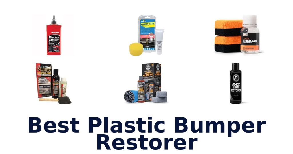 Best Plastic Bumper Restorer