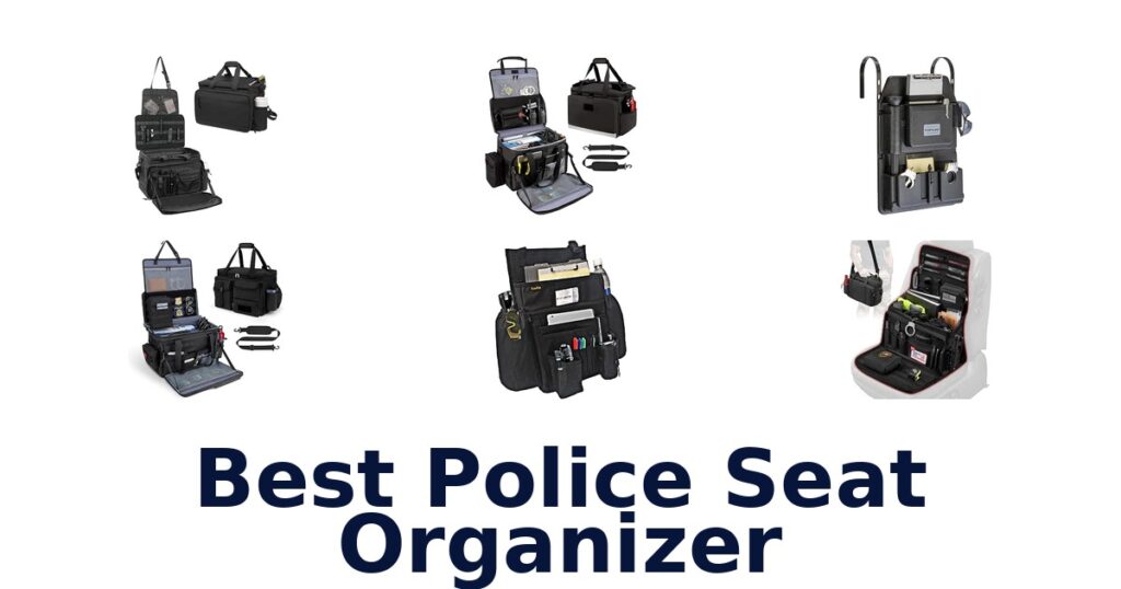 Best Police Seat Organizer