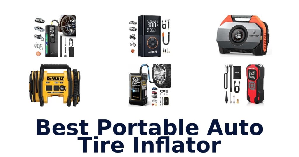 Best Portable Auto Tire Inflator