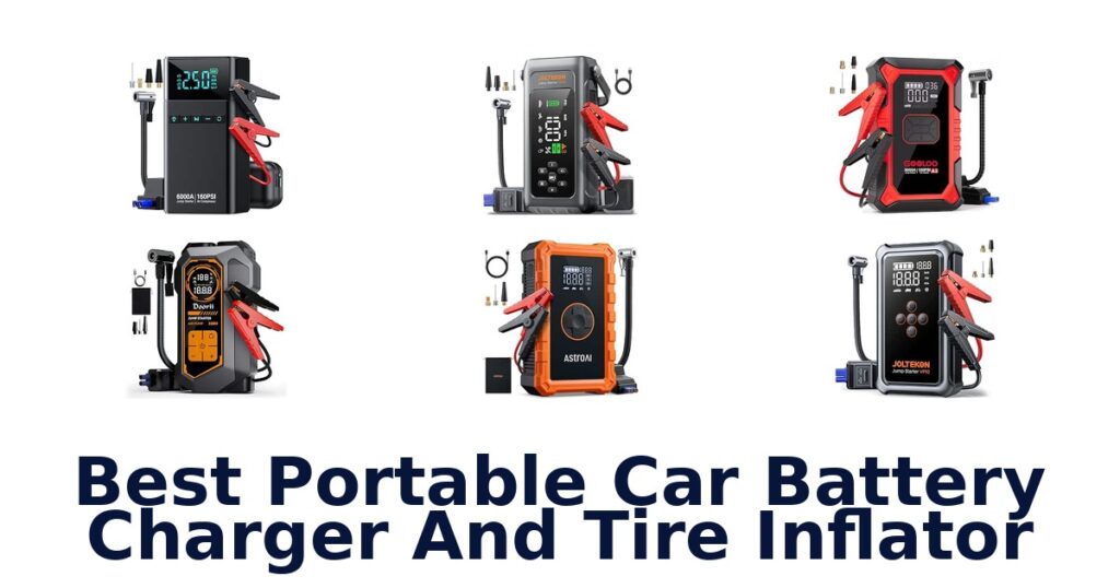 Best Portable Car Battery Charger And Tire Inflator