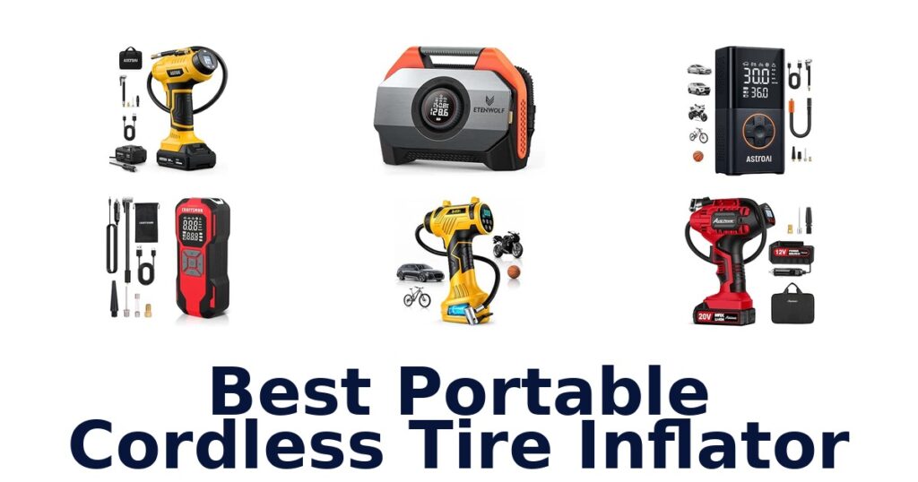 Best Portable Cordless Tire Inflator