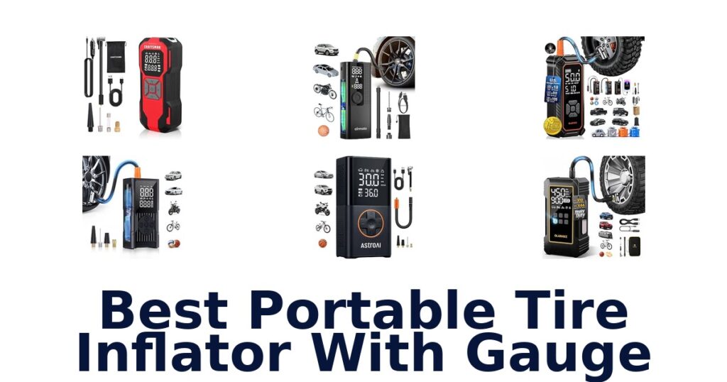 Best Portable Tire Inflator With Gauge