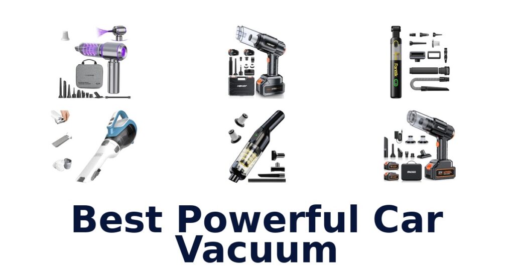 Best Powerful Car Vacuum