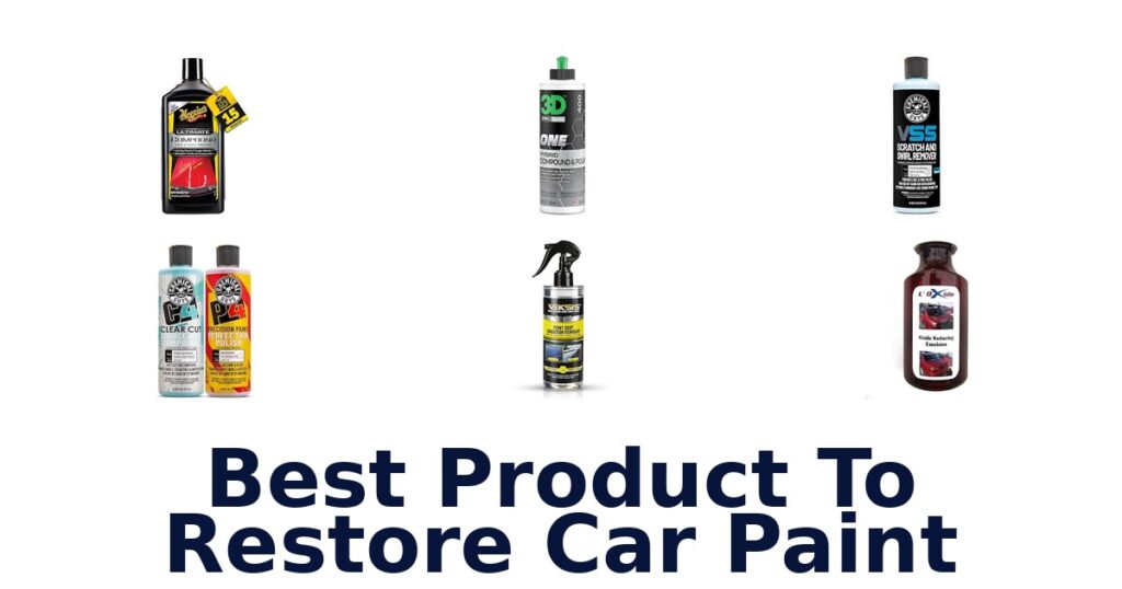 Best Product To Restore Car Paint