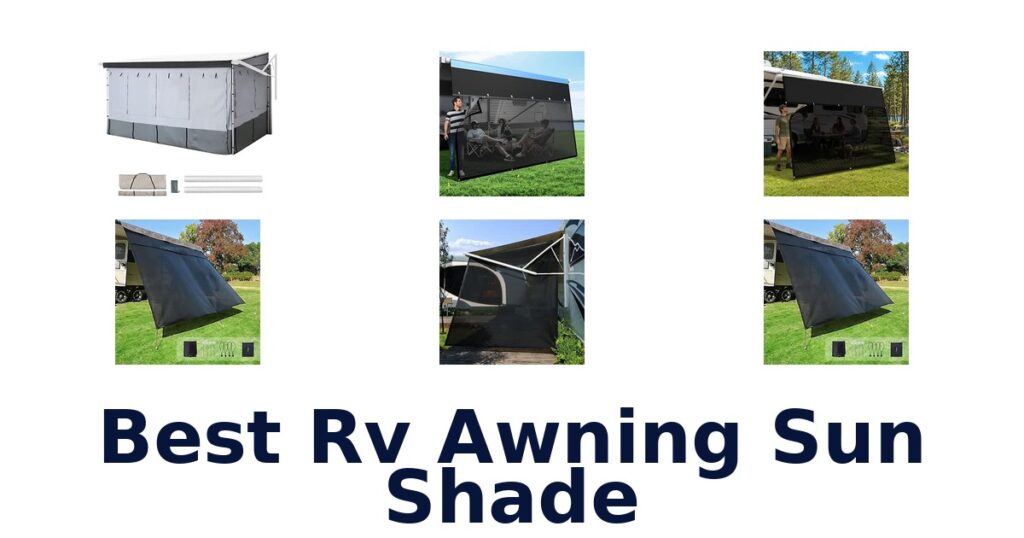 Best RV Awning Sun Shade