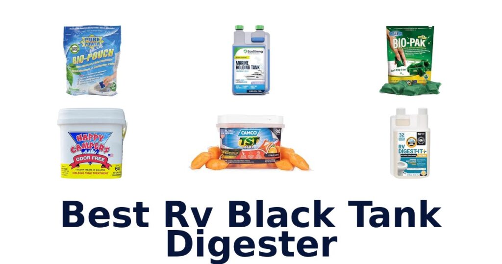 Best RV Black Tank Digester