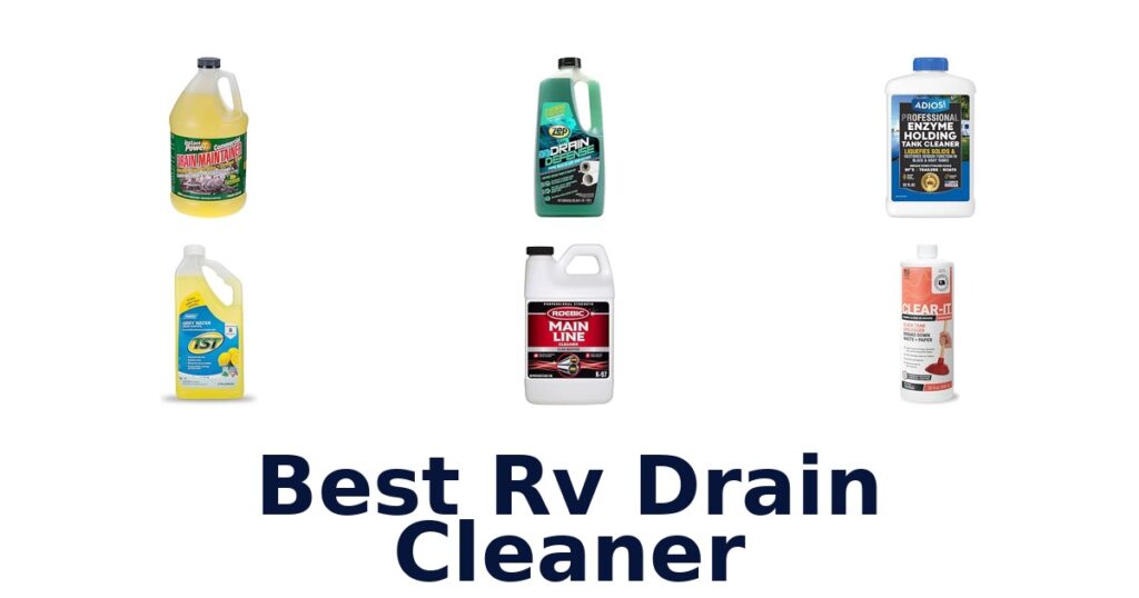 Best RV Drain Cleaner