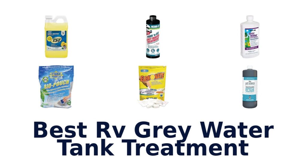 Best RV Grey Water Tank Treatment