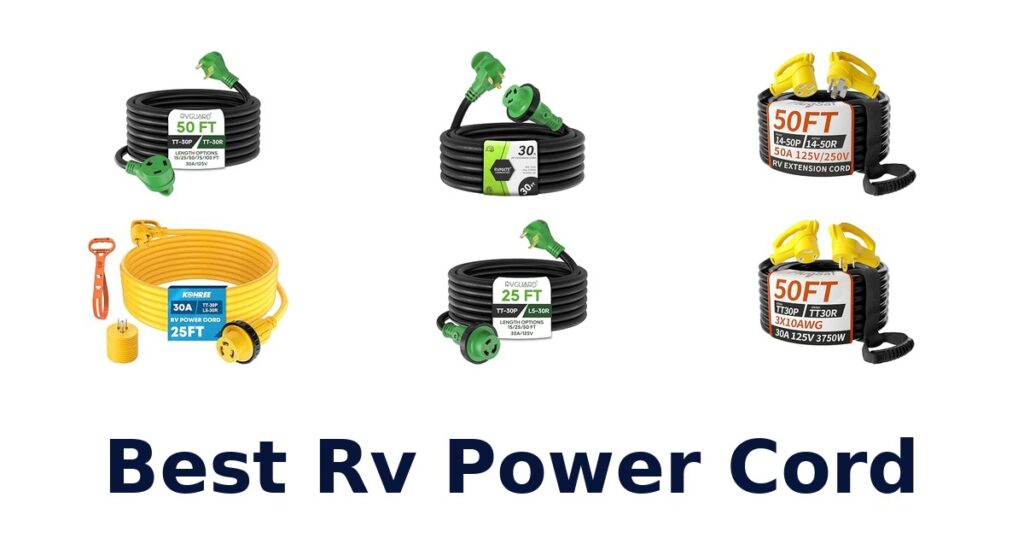 Best RV Power Cord