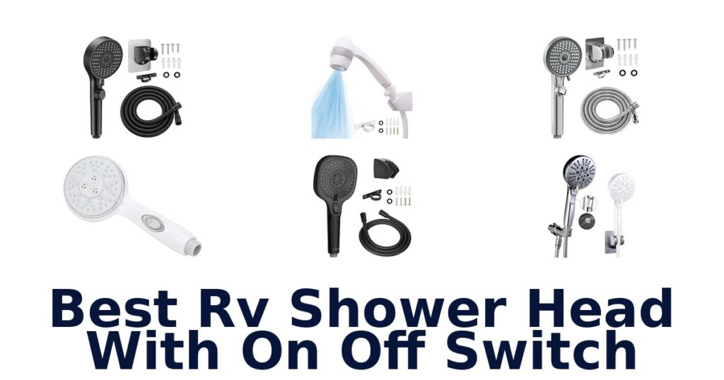 Best RV Shower Head With On Off Switch