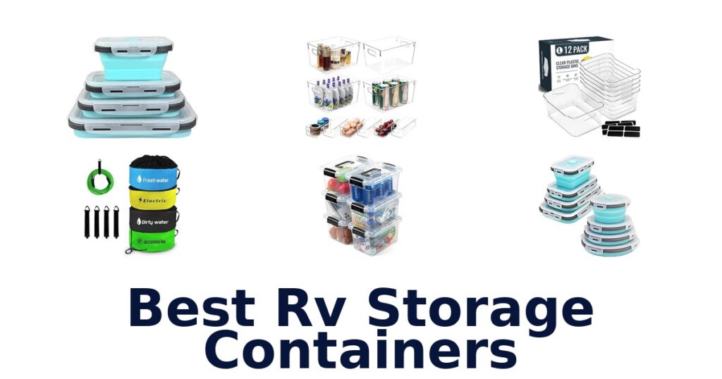 Best RV Storage Containers