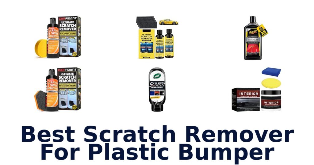Best Scratch Remover For Plastic Bumper
