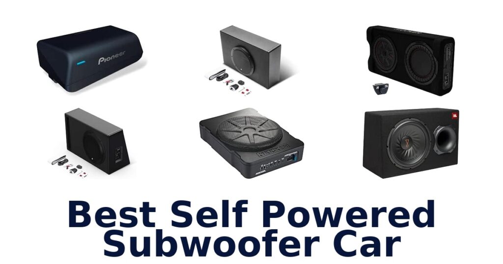 Best Self Powered Subwoofer Car