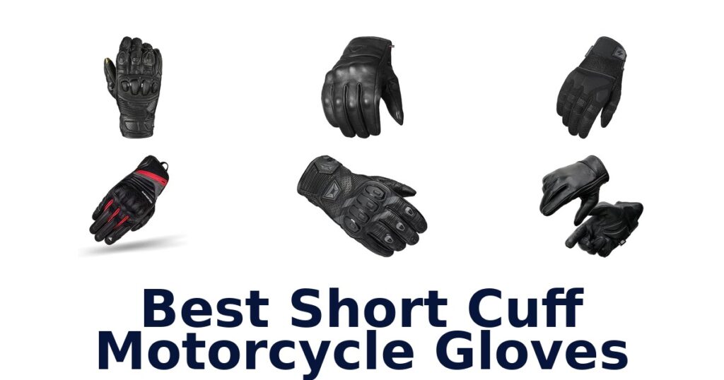 Best Short Cuff Motorcycle Gloves