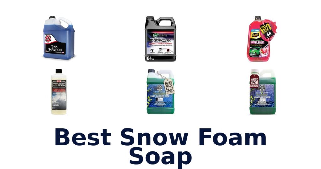 Best Snow Foam Soap