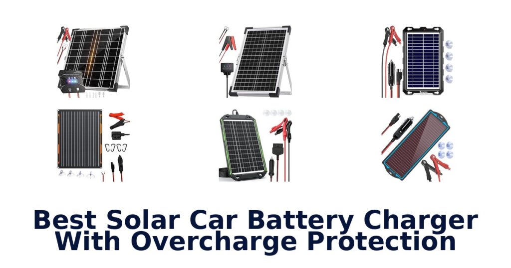 Best Solar Car Battery Charger With Overcharge Protection