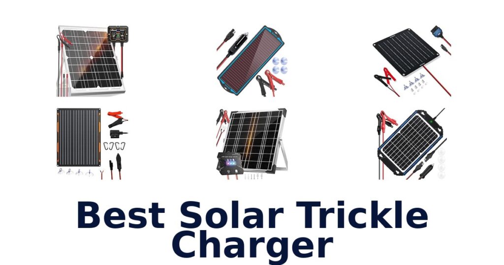 Best Solar Trickle Charger
