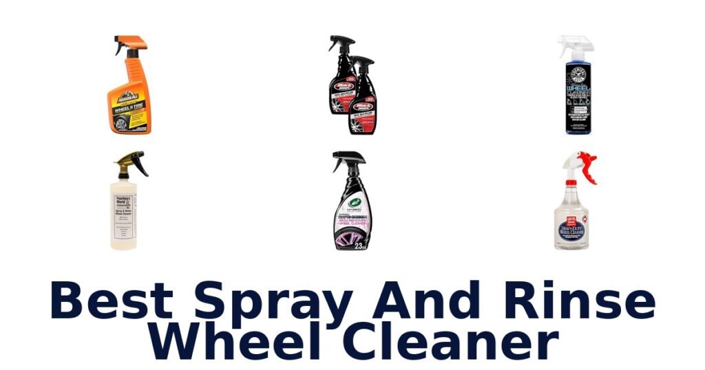 Best Spray And Rinse Wheel Cleaner