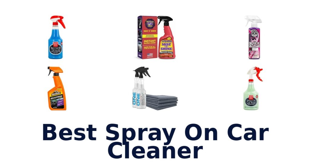Best Spray On Car Cleaner