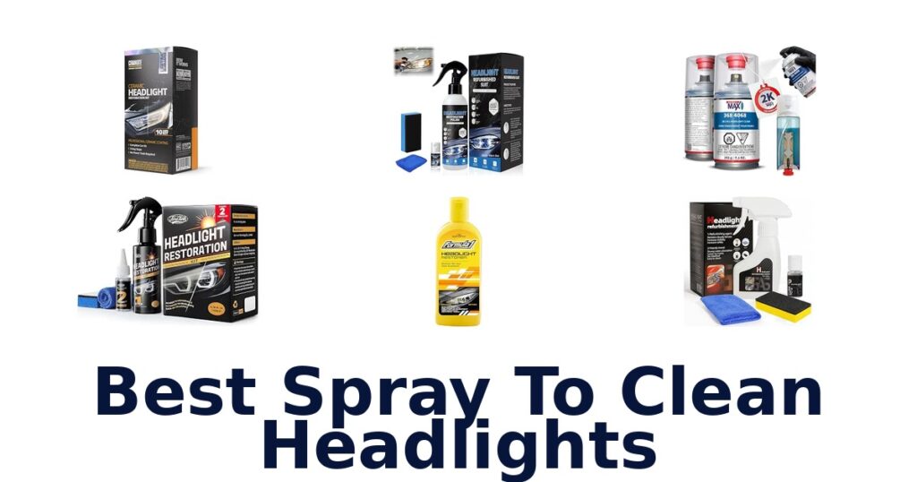 Best Spray To Clean Headlights