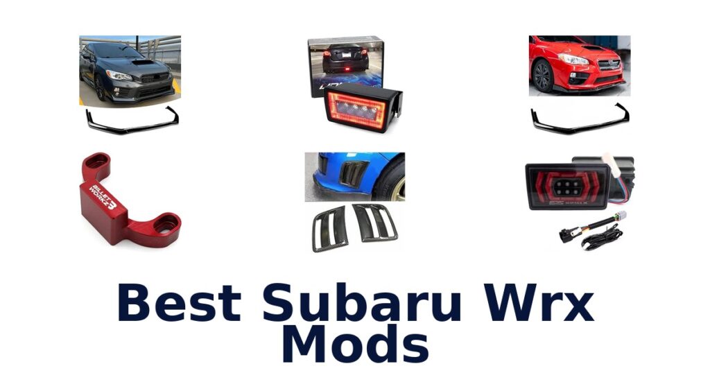 Best Subaru Wrx Mods