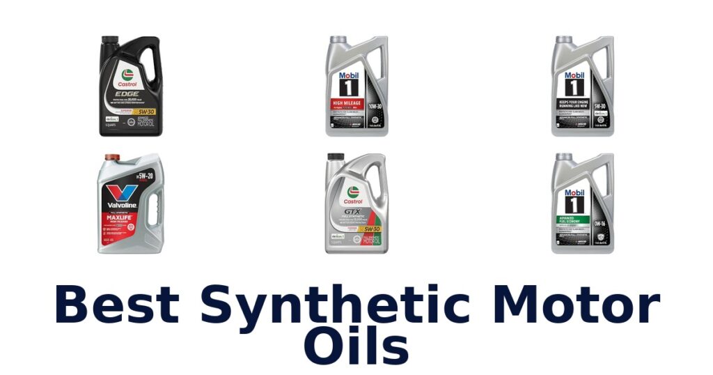 Best Synthetic Motor Oils