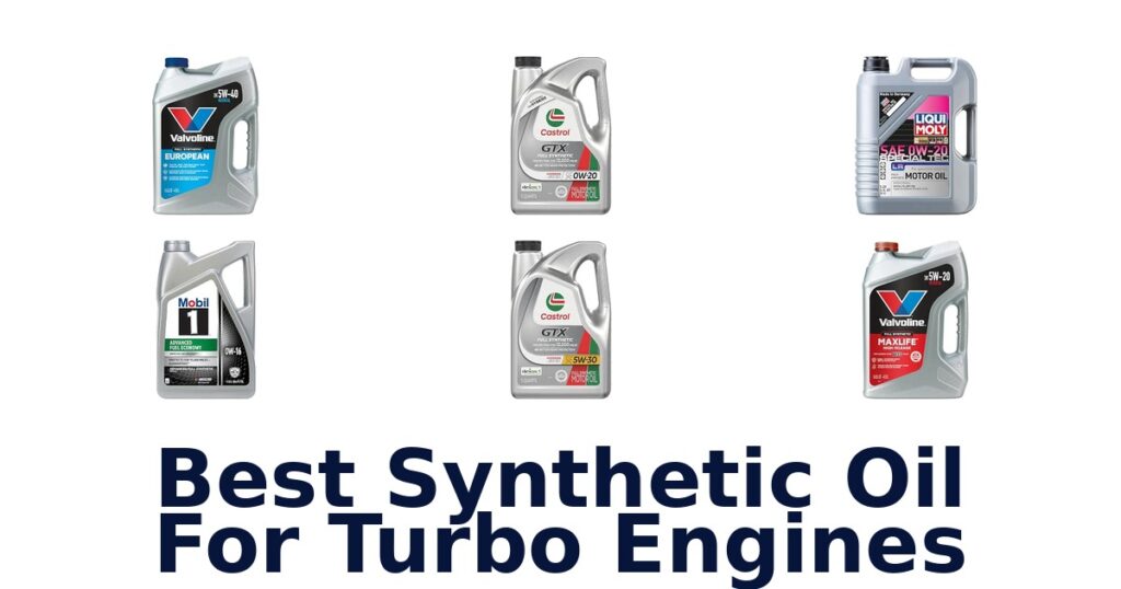 Best Synthetic Oil For Turbo Engines
