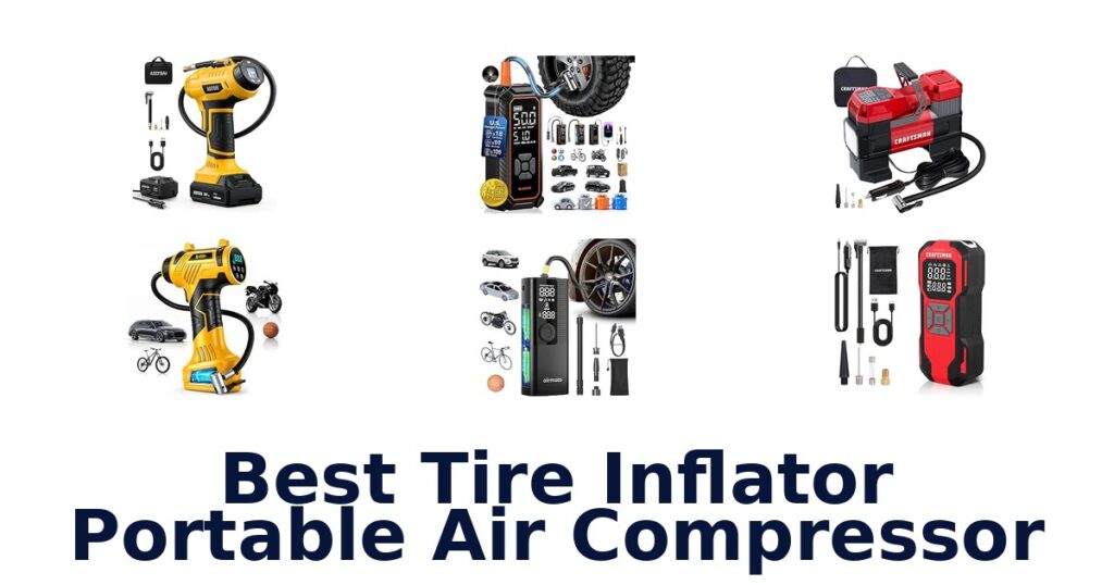 Best Tire Inflator Portable Air Compressor