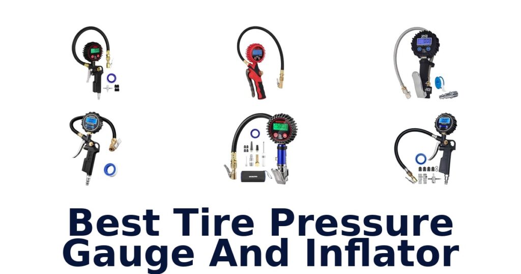 Best Tire Pressure Gauge And Inflator