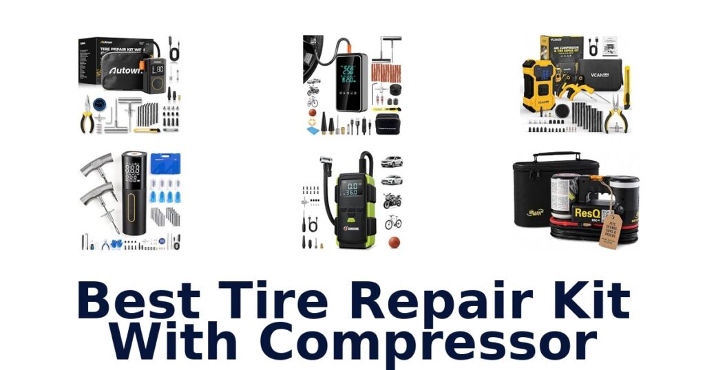 Best Tire Repair Kit With Compressor