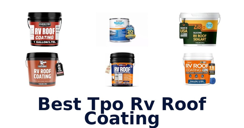 Best Tpo RV Roof Coating