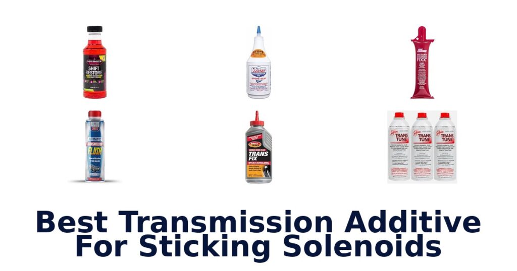 Best Transmission Additive For Sticking Solenoids