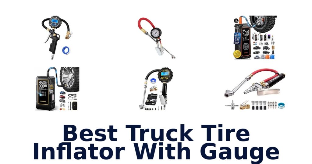 Best Truck Tire Inflator With Gauge