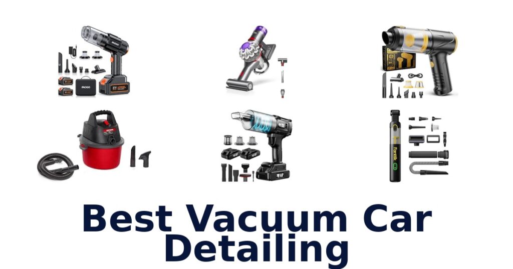 Best Vacuum Car Detailing