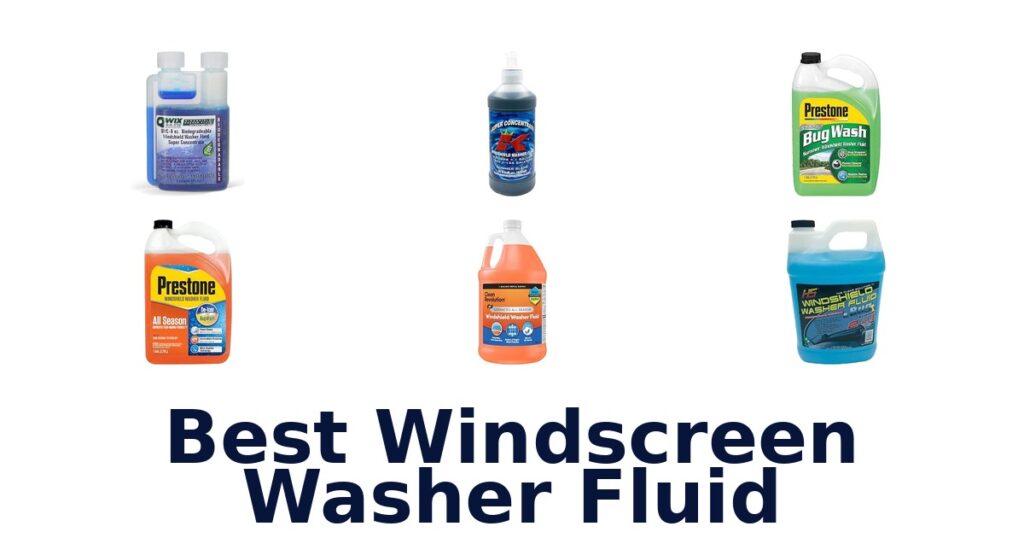 Best Windscreen Washer Fluid