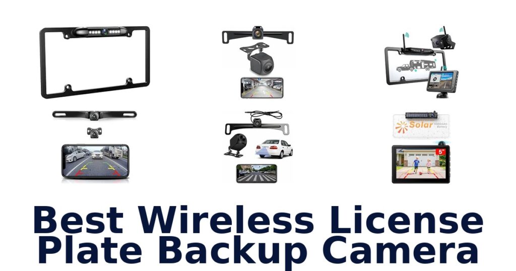 Best Wireless License Plate Backup Camera