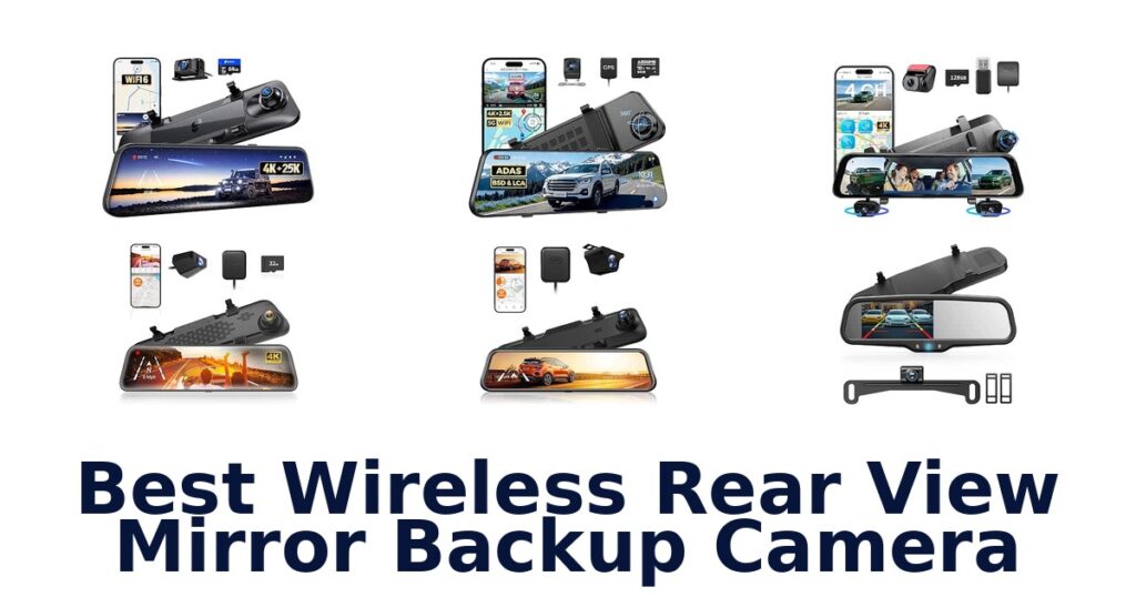 Best Wireless Rear View Mirror Backup Camera